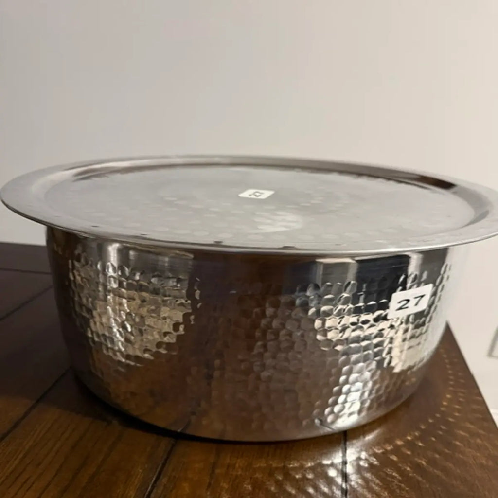 Aluminum Hammered Tope #27