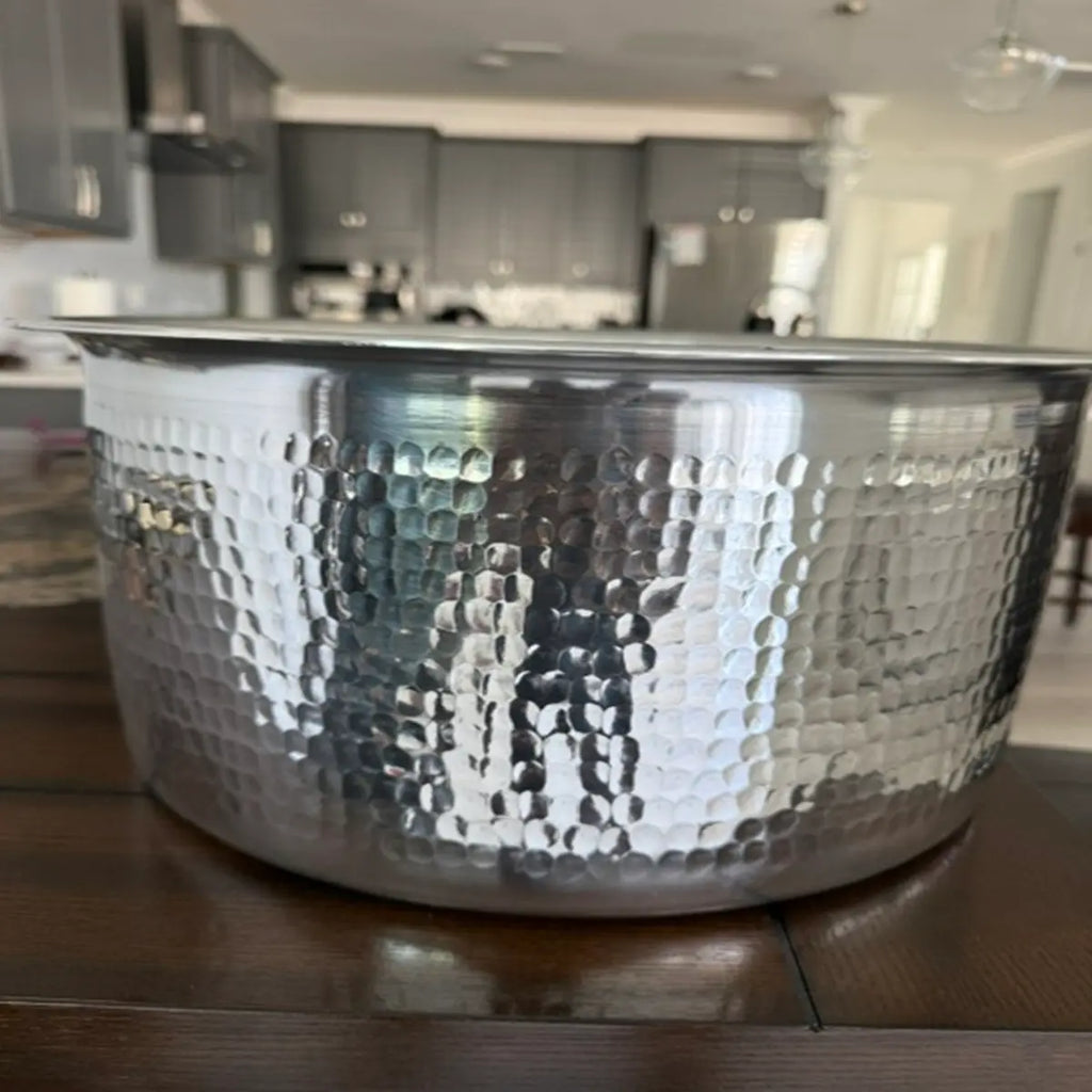 Aluminum Hammered Tope #27