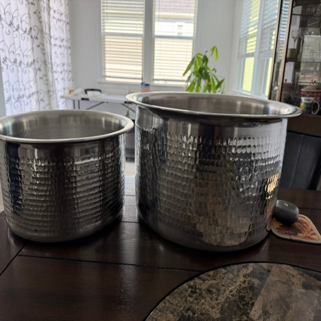 Aluminum Hammered Tope #27
