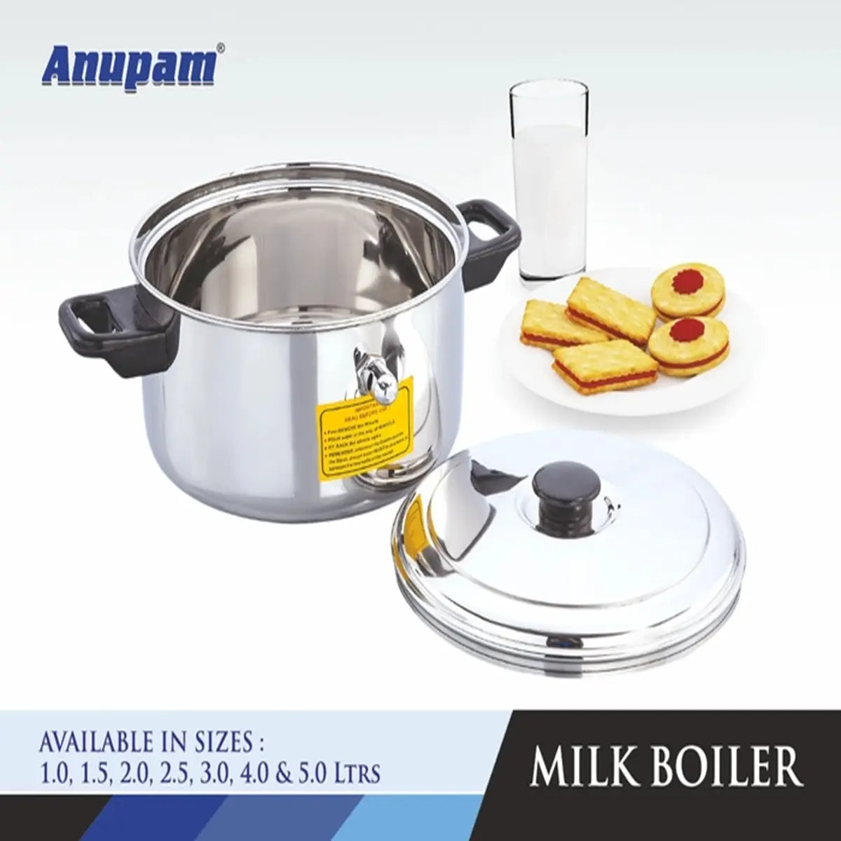 Anupam Milk Boiler (Stainless Steel) 1.5L