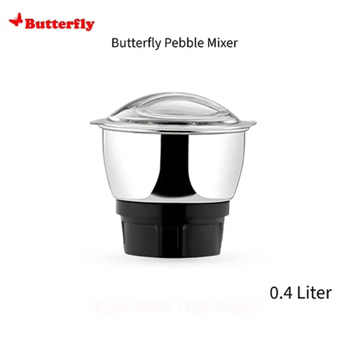 Butterfly Pebble 600W Mixer Grinder - 2 Jar - USA 110V