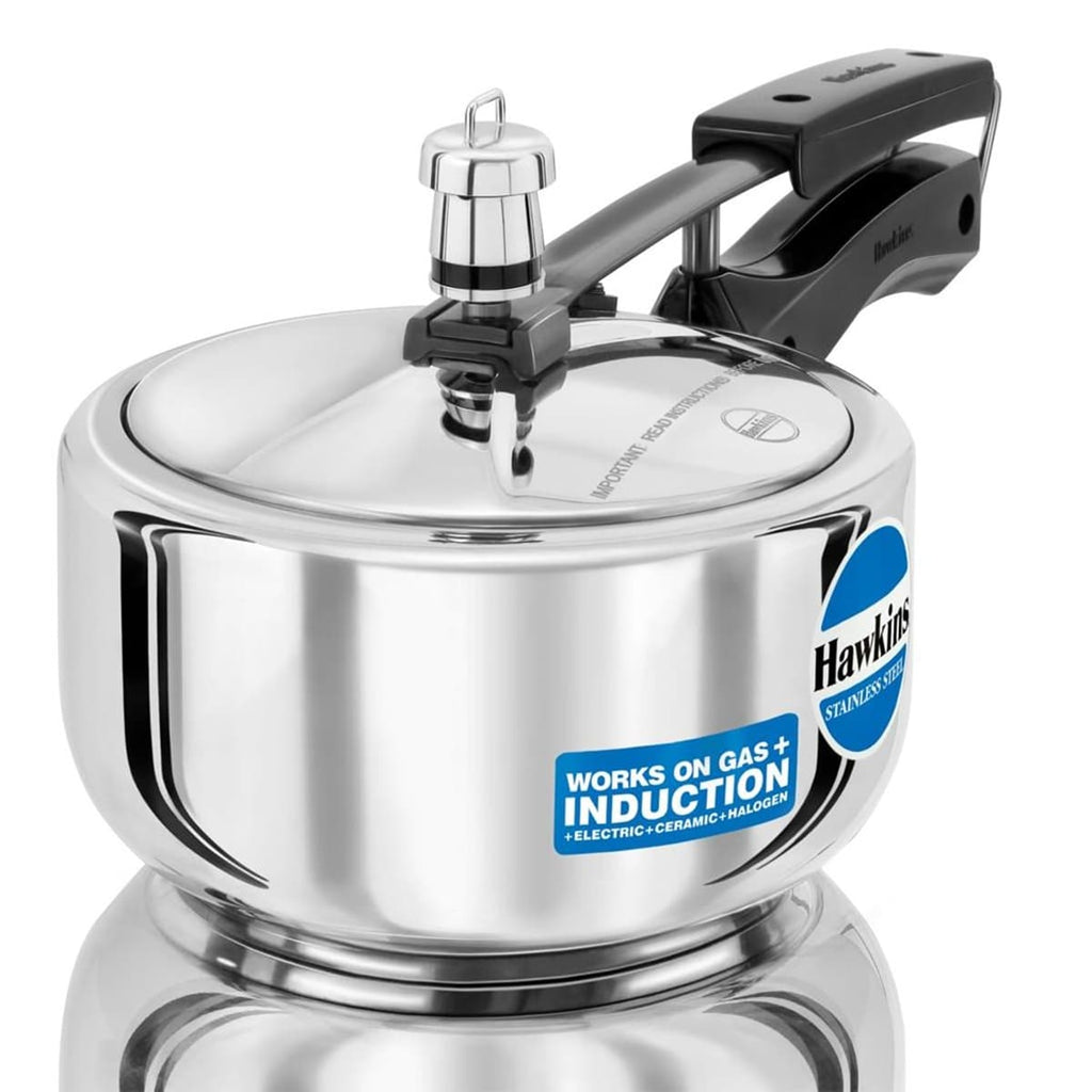 Hawkins Stainless Steel Pressure Cooker 2L