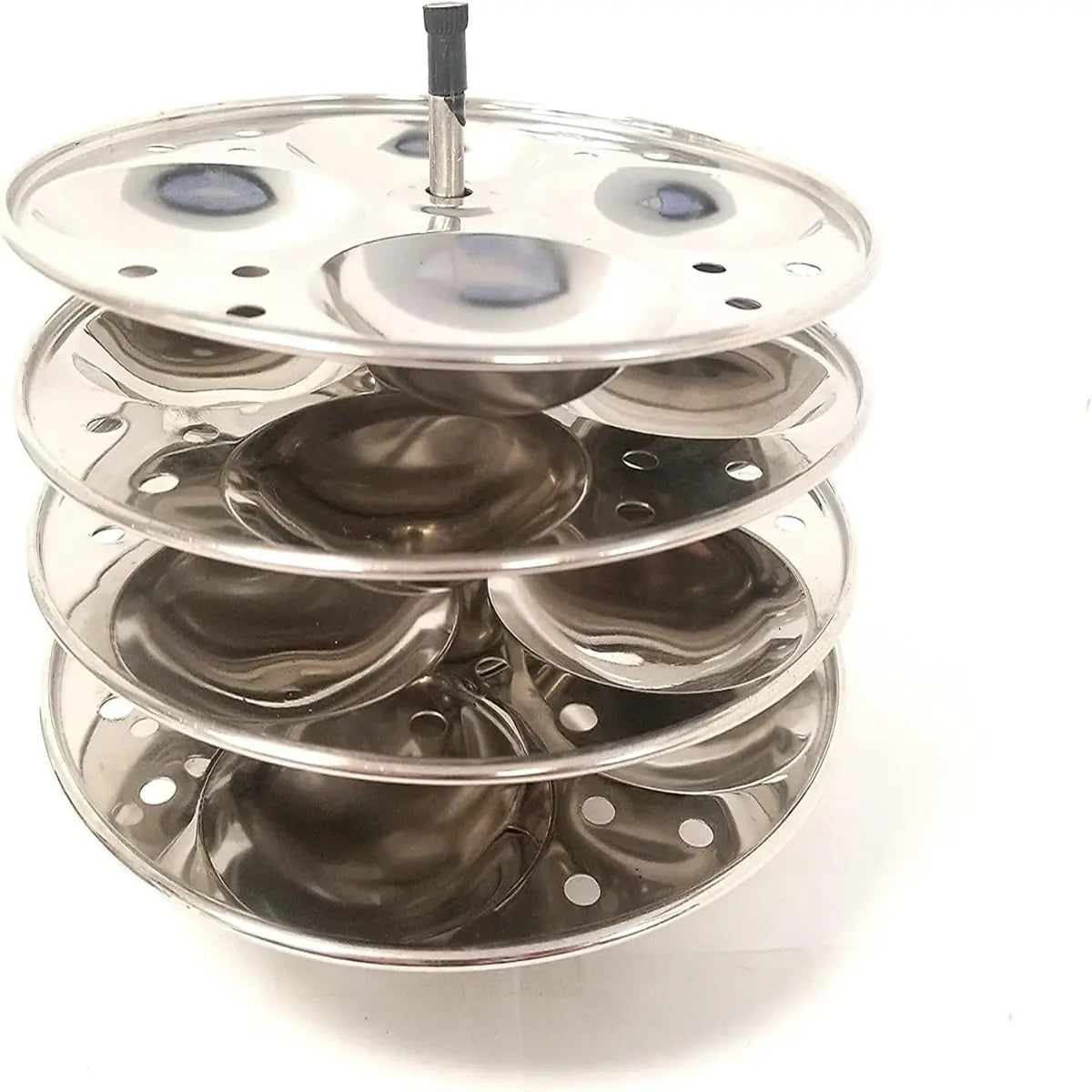 IKM Stainless Steel Idly Cooker with 4 plates