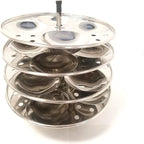 IKM Stainless Steel Idli Cooker with 4 plates