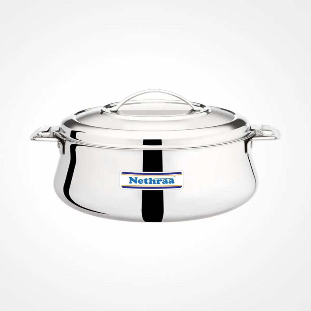 Nethraa Stainless Steel Serving Bowl 3500ml