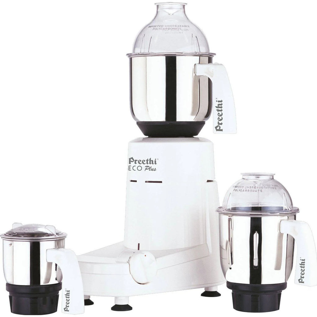 Preethi Eco Plus 110 V Mixer Grinder - 550W - 3 Jars