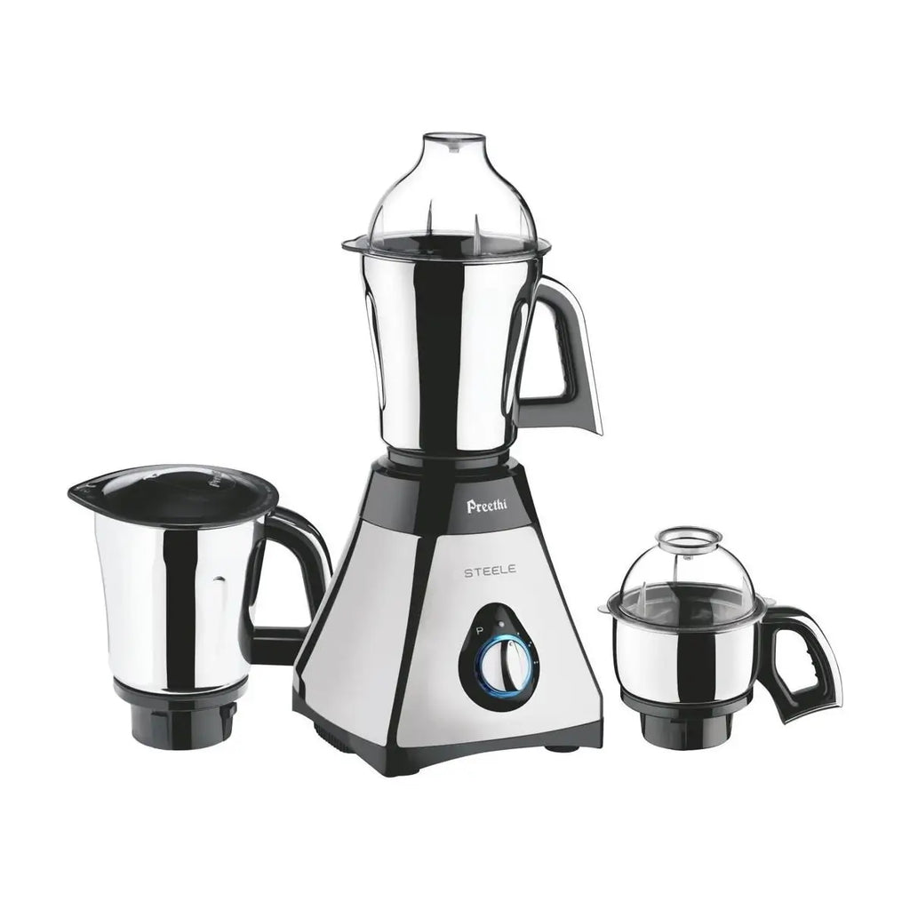 Preethi Steele 110V Mixer Grinder (550W) - 3 Jars
