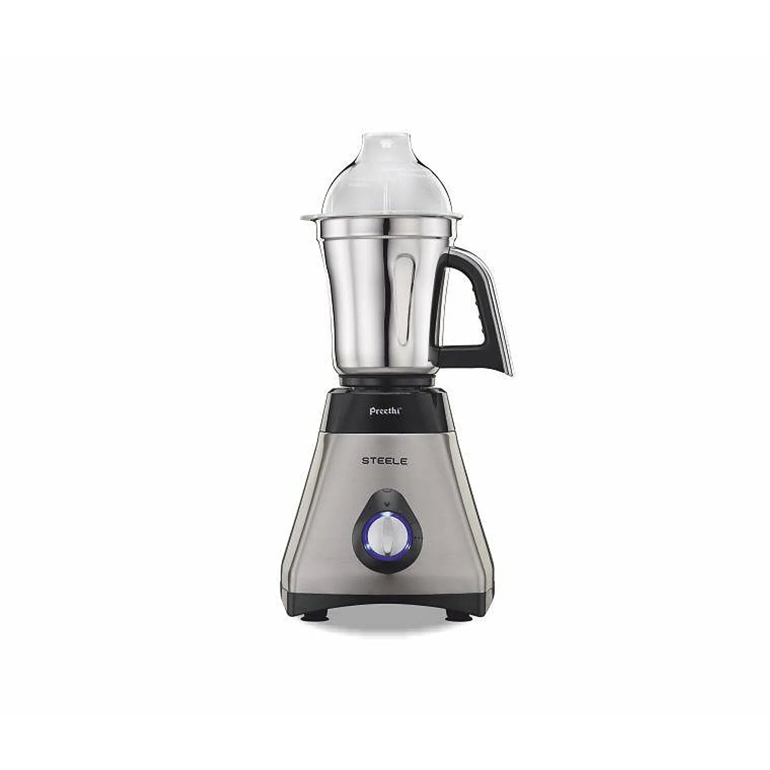 Preethi Steele Supreme Mixer Grinder (550W) - 3 Jars