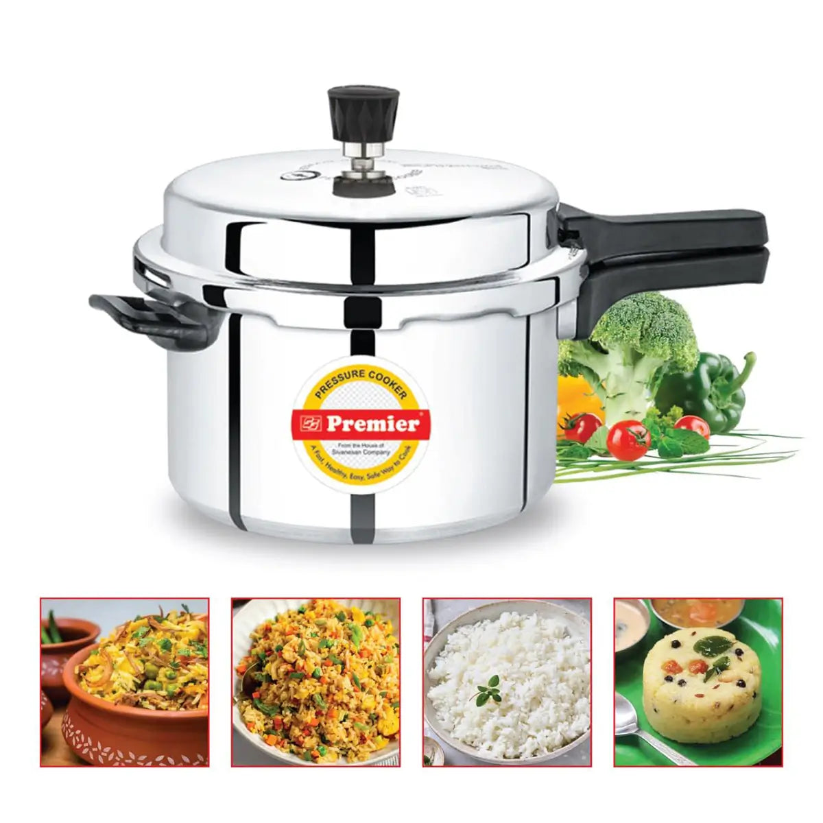 Premier Stainless Steel 2L Pressure Cooker