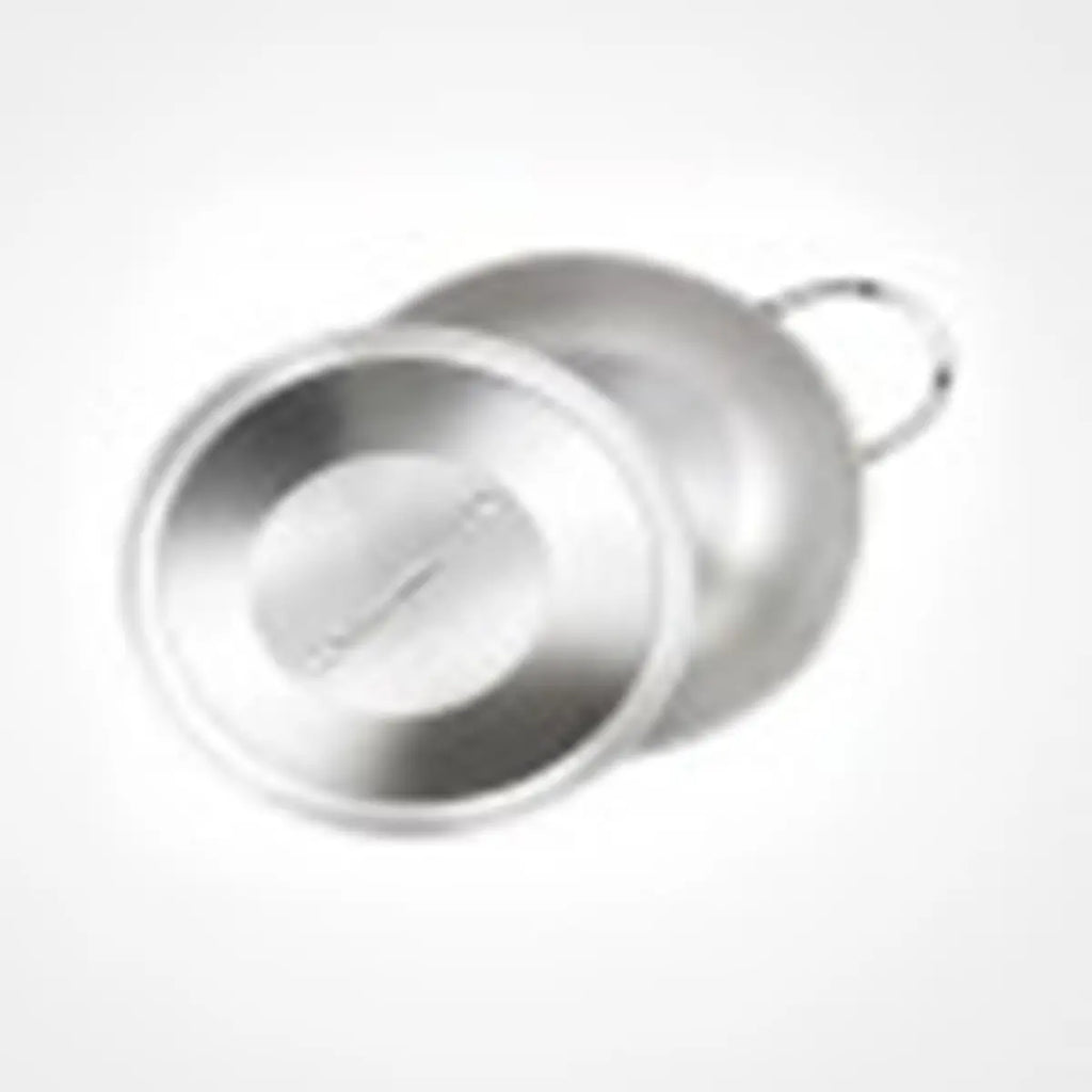 Premier Elite Stainless Steel Triply Kadai with Lid 20CM