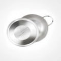Premier Elite Stainless Steel Triply Kadai with Lid 20CM