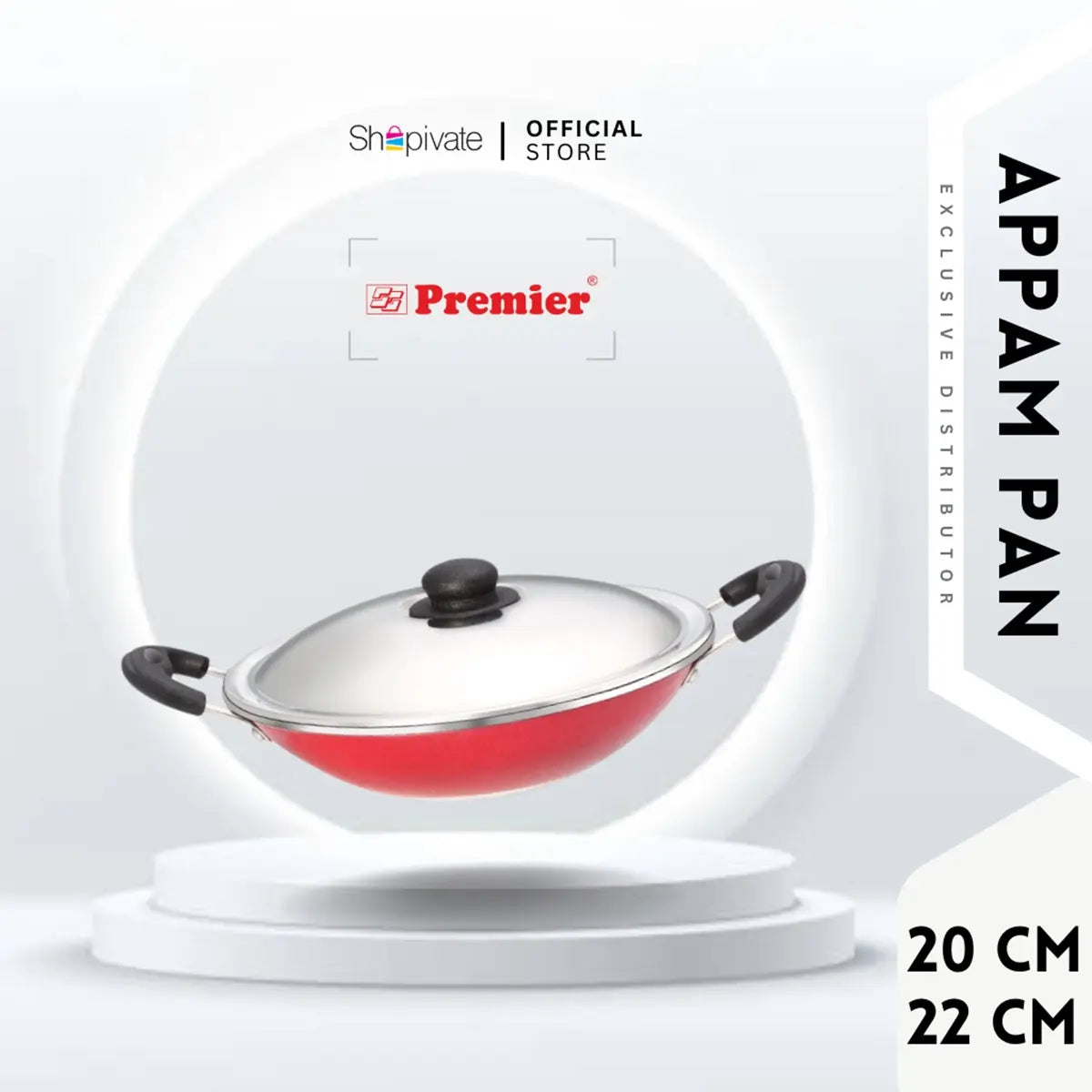 Premier Non-Stick Appam Pan Supreme