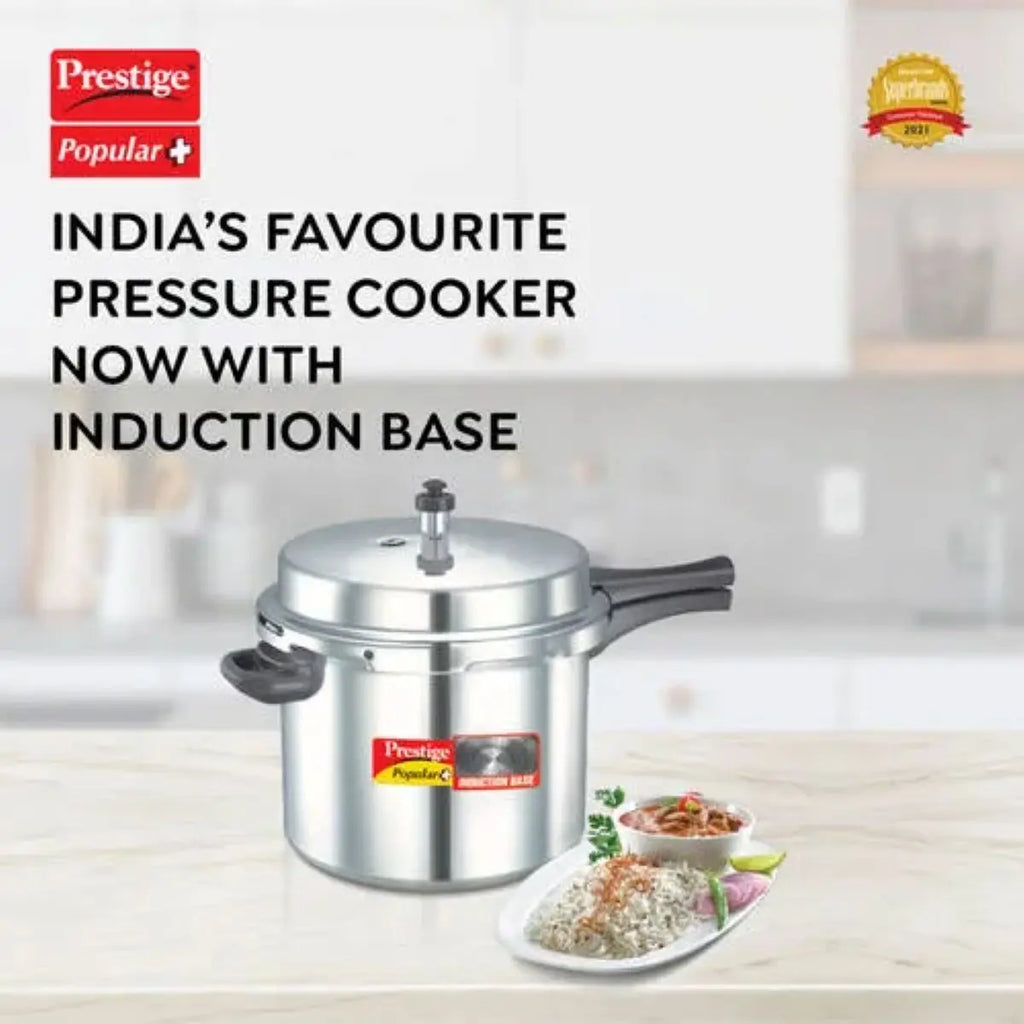 Prestige Popular Aluminium Pressure Cooker 10L