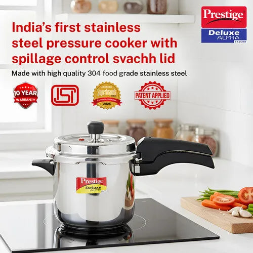 Prestige Stainless Steel Pressure Cooker 3.5L