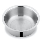 Stainless Steel Triply Tope #20 H 10.8 cm * W 22.86cm