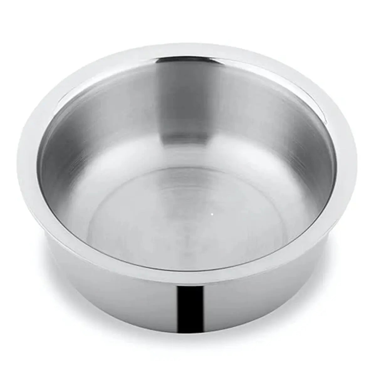Stainless Steel Triply Tope #20 H 10.8 cm * W 22.86cm