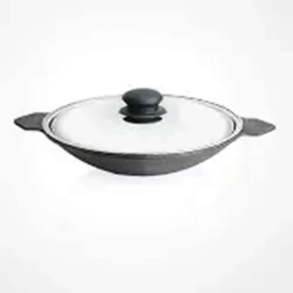 Srinica Cast Iron Appam Pan with Lid