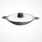 Srinica Cast Iron Appam Pan with Lid