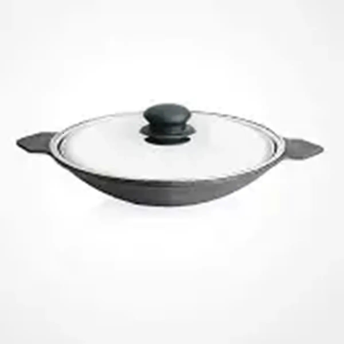 Srinica Cast Iron Appam Pan with Lid