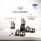 ULTRA Topp Blue 750 W Mixer Grinder | 3 Jars)