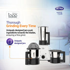 ULTRA Topp Blue 750 W Mixer Grinder | 3 Jars)