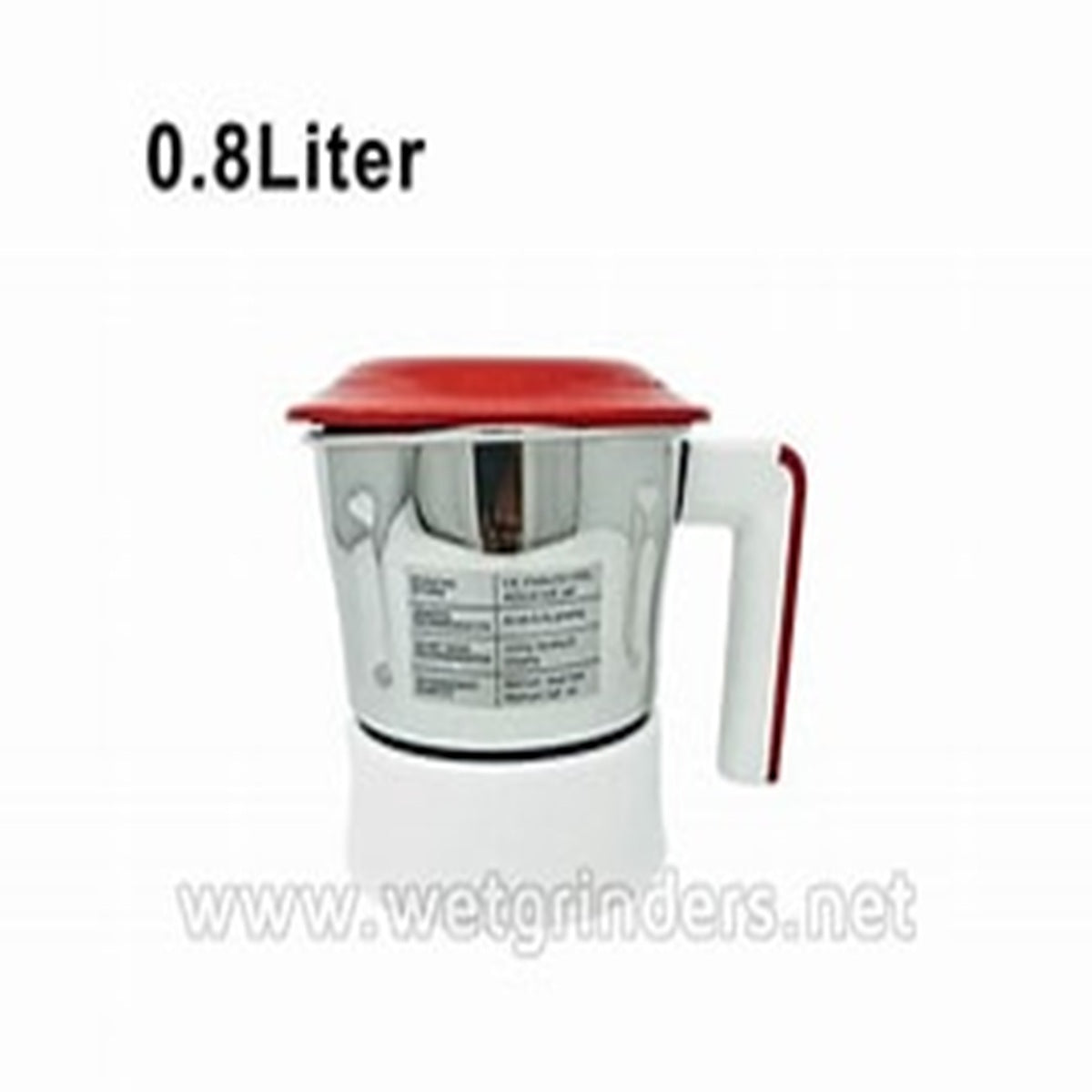 Ultra Topp 0.8L Jar (Medium Grinding Jar)