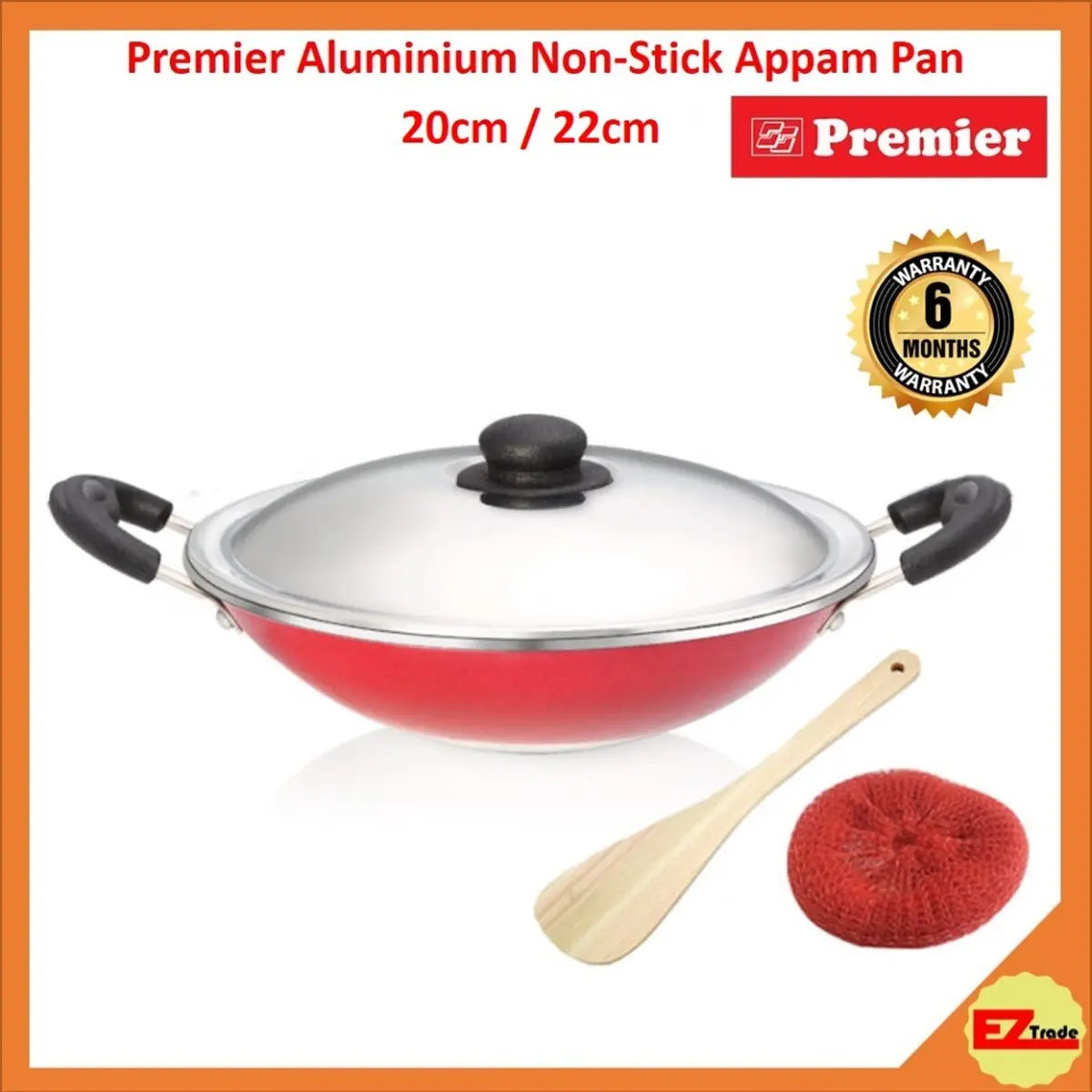 Premier Non-Stick Appam Pan Supreme